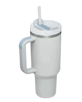 Adventure Quencher Vacuum Travel Tumbler Mug - Dove Grey