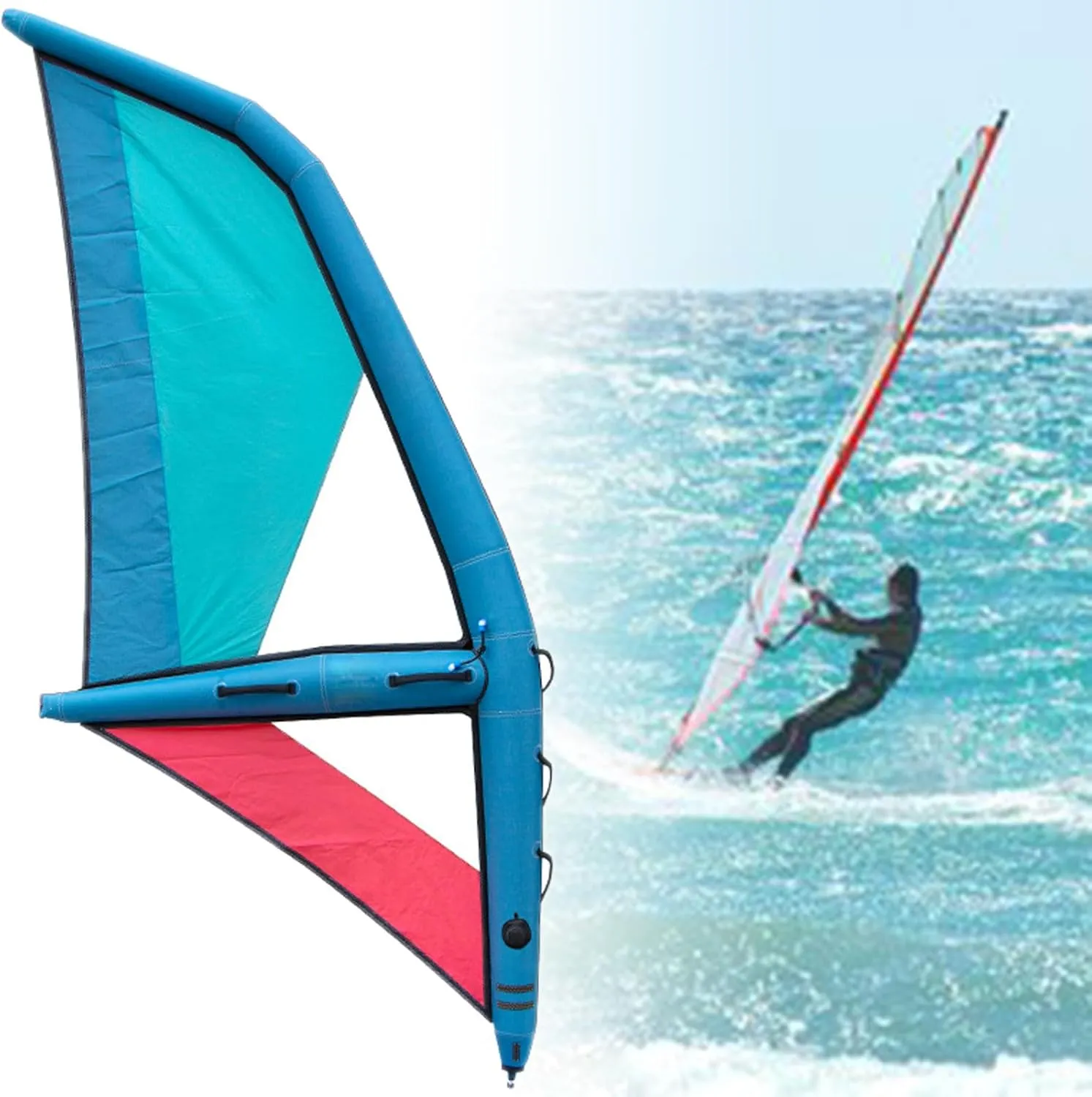 Inflatable Sail,Inflatable Stand Up Paddleboards Board,Inflatable Paddle Board,Freestanding Paddle Board Wind Surfing Paddle Board,Inflatable Sail Kitesurfing Kite