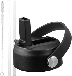 KMN Straw Lid for Hydro Flask Wide Mouth, Lids with Straw for Hydroflask 12 16 18 20 32 40 oz Wide Mouth, Replacement Straw Cap for Hydroflask, Top Sport Bottle Lids Accessories