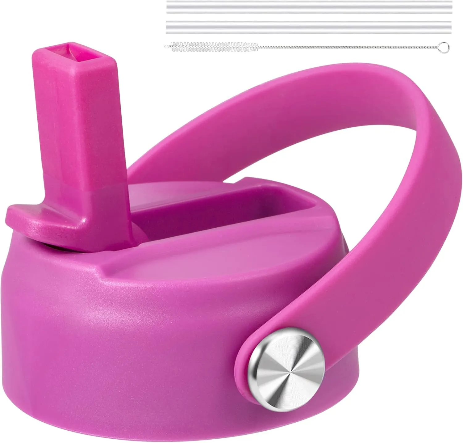 KMN Straw Lid for Hydro Flask Wide Mouth, Lids with Straw for Hydroflask 12 16 18 20 32 40 oz Wide Mouth, Replacement Straw Cap for Hydroflask, Top Sport Bottle Lids Accessories