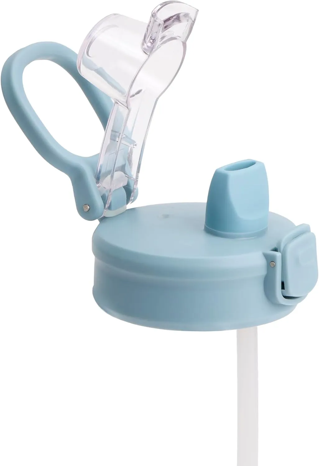 Manna Push Lid with Push-Open Locking Cover and Attached Easy-Carry Handle