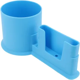 Paddle Board Cup Holder Stand Up PP Blue Long Durability Cup Phone Holder for Water Bottle Cellphone