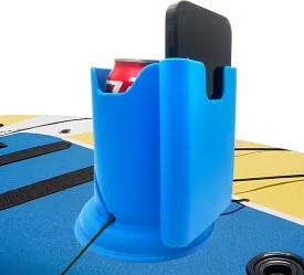 Paddle Board Cup Holder - Universal Kayak Drink Holder for SUP, Canoe, Surfboard | No-Spill Elastic Cup Mount with Anti-Flip Design