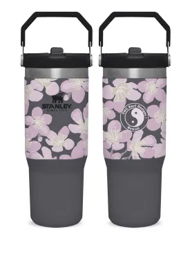 T&C Surf 30 oz Aloha Painted Sakura Stanley The IcefIow™ Flip Straw Tumbler
