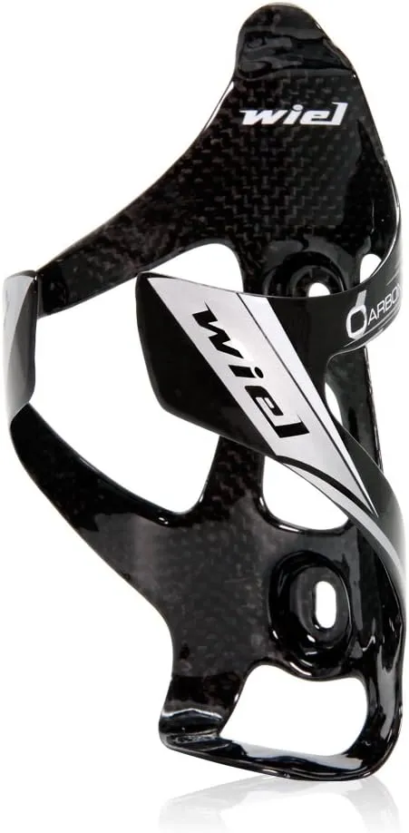 Wiel Full Carbon Fiber Bicycle Bike Light Drink Water Bottle Cage Holder