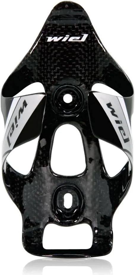 Wiel Full Carbon Fiber Bicycle Bike Light Drink Water Bottle Cage Holder
