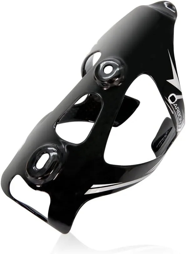 Wiel Full Carbon Fiber Bicycle Bike Light Drink Water Bottle Cage Holder